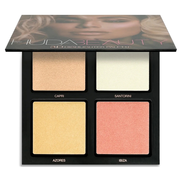 HUDA BEAUTY Other - 🎁XMAS SALE🎁"Pink Sands" 3D Cream and Powder Highlighter Palette